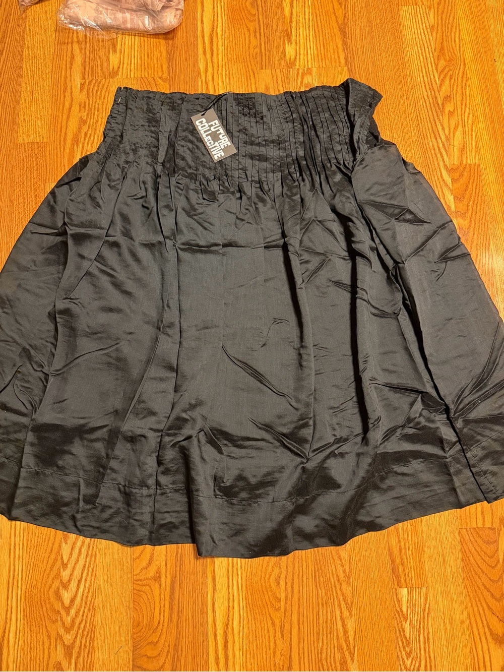 Women's Drop Waist Pleated Sheer Midi Skirt - Future Collective - Picture 2 of 4
